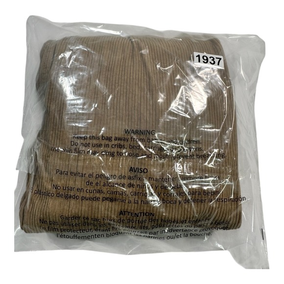 Empyre Vintage Corduroy Overalls Women Brown‎ Adjustable Straps - Picture 12 of 14